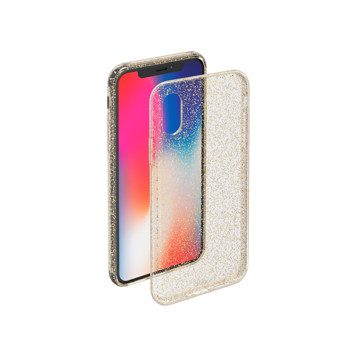 Чехол Deppa Chic Case для iPhone X, золотой