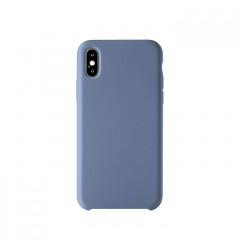 Чехол Silicone Case simple для iPhone X/XS, серая лаванда