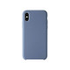 Чехол Silicone Case simple для iPhone X/XS, серая лаванда