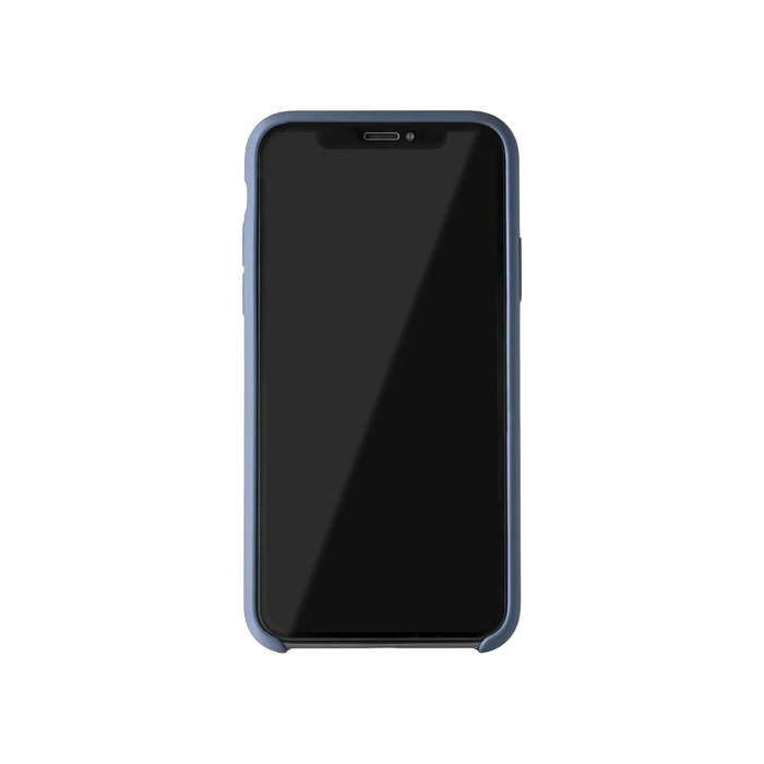 Чехол Silicone Case simple для iPhone X/XS, серая лаванда