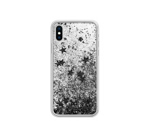 Чехол White Diamonds Sparkle для iPhone X/XS, чёрные звезды