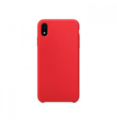 Силиконовый чехол Silicone Case для iPhone XR, красный