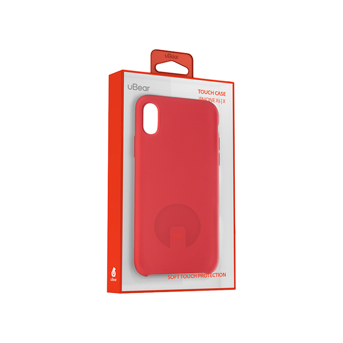 Чехол uBear Touch Case для iPhone XR, красный