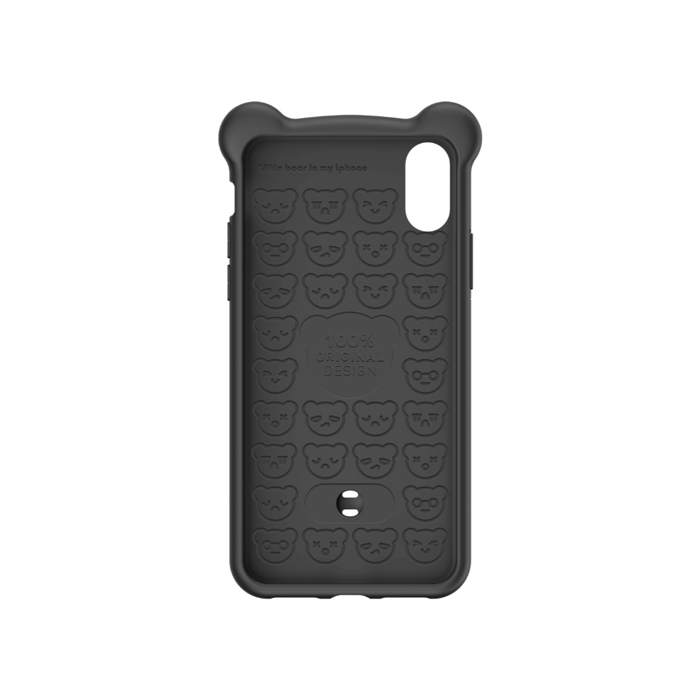 Чехол Baseus Bear Silicone Case для iPhone XS Max, чёрный