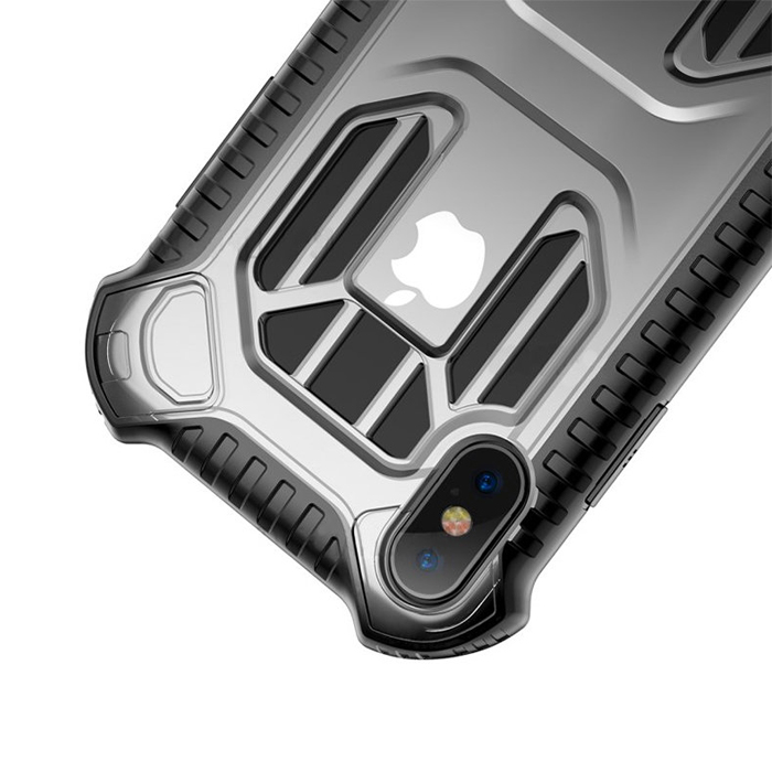 Чехол Baseus Cold front cooling Case для iPhone XS Max, прозрачно черный