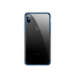 Чехол Baseus Glitter Case для iPhone XS Max, прозрачно синий