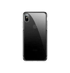 Чехол Baseus Shining Case для iPhone XS Max, прозрачно чёрный