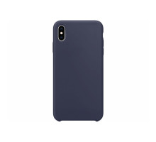 Чехол TFN Rubber Case для iPhone XS Max, темно синий