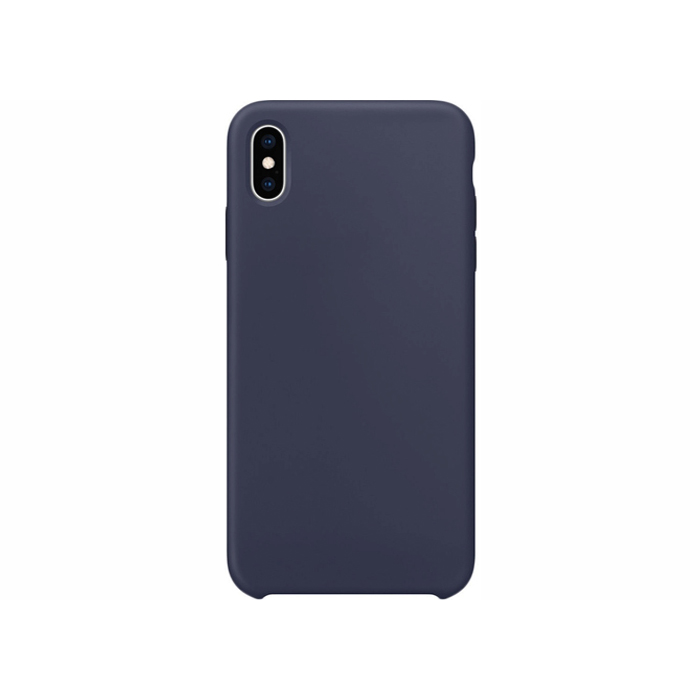 Чехол TFN Rubber Case для iPhone XS Max, темно синий