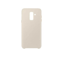 Чехол Dual Layer Cover для Samsung Galaxy A6 Plus (2018), золотой