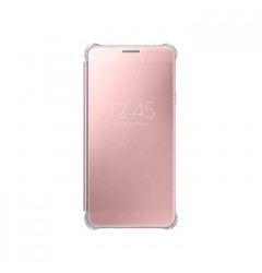 Чехол-книжка Clear View Cover для Samsung Galaxy A7 (2016), розовый