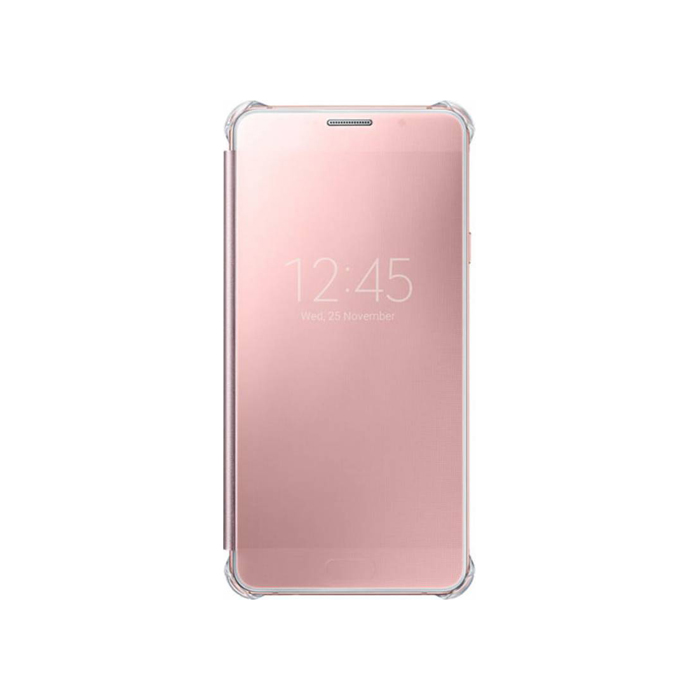 Чехол-книжка Clear View Cover для Samsung Galaxy A7 (2016), розовый