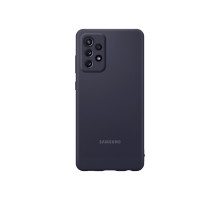 Чехол Silicone Cover EF-PA725TBEGRU для Samsung Galaxy A72, чёрный
