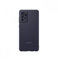 Чехол Silicone Cover EF-PA725TBEGRU для Samsung Galaxy A72, чёрный