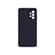 Чехол Silicone Cover EF-PA725TBEGRU для Samsung Galaxy A72, чёрный