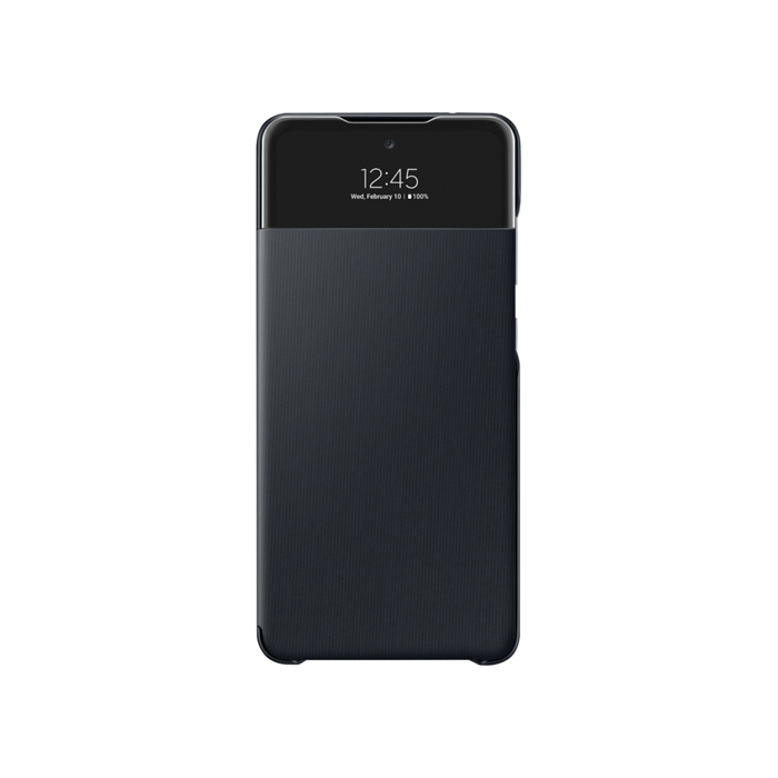 Чехол-книжка Smart S View Wallet Cover EF-EA725PBEGRU для Samsung Galaxy A72, чёрный