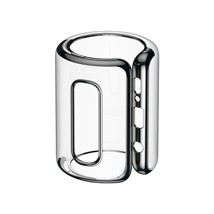 Чехол Baseus Shining Series для Samsung Galaxy S10, прозрачный с чёрным