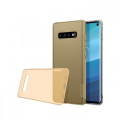 Чехол Nillkin Nature для Samsung Galaxy S10, прозрачно коричневый