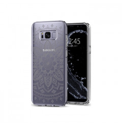 Чехол Spigen Liquid Crystal для Samsung Galaxy S8, прозрачное солнце