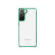 Чехол Itskins Hybrid Clear для Samsung Galaxy S21 4G/S21 5G, прозрачный с зелёным