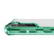 Чехол Itskins Hybrid Clear для Samsung Galaxy S21 4G/S21 5G, прозрачный с зелёным