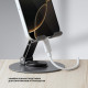 Держатель-подставка Deppa Phone Stand складной, (меттал) серый