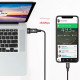 Адаптер-переходник Baseus Exquisite USB to Type-C, чёрный