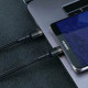 Кабель Baseus Cafule Cable Type-C - Type-C PD2.0 (1m), чёрный