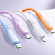 Кабель Joyroom S-A59 Vibrant Series Type-C - Type-C PD60 Вт (1.2 метра), голубой