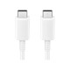 Кабель Samsung EP-DN975 USB Cable Type-C - Type-C 5A (1m), белый