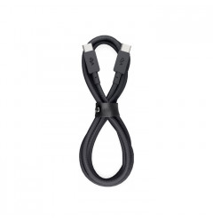 Кабель VLP Nylon Cable Fast Charger Type-C - Type-C (120 сm), чёрный