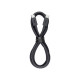 Кабель VLP Nylon Cable Fast Charger Type-C - Type-C (120 сm), чёрный