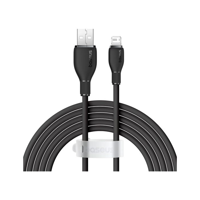 Кабель Baseus Pudding Series USB Lightning (1.2m), чёрный