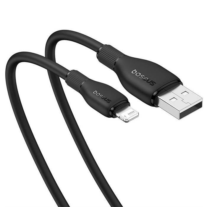 Кабель Baseus Pudding Series USB Lightning (1.2m), чёрный
