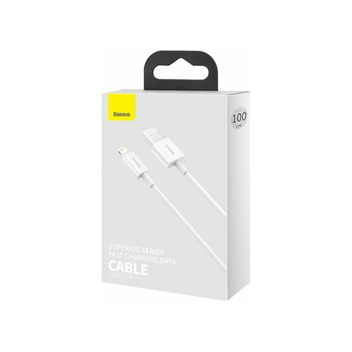 Кабель Baseus Superior Series USB Lightning (1m), белый