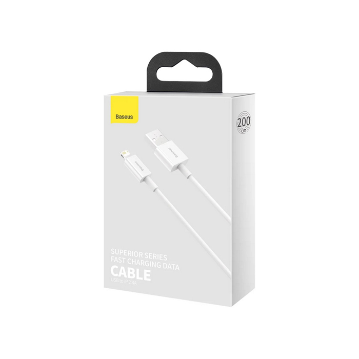 Кабель Baseus Superior Series USB Lightning (2m), белый