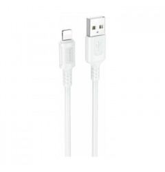 Кабель Borofone BX111 Feliz USB Lightning (1m), белый
