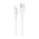 Кабель Borofone BX111 Feliz USB Lightning (1m), белый