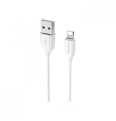 Кабель Borofone BX19 Benefit USB Lightning (1m), белый