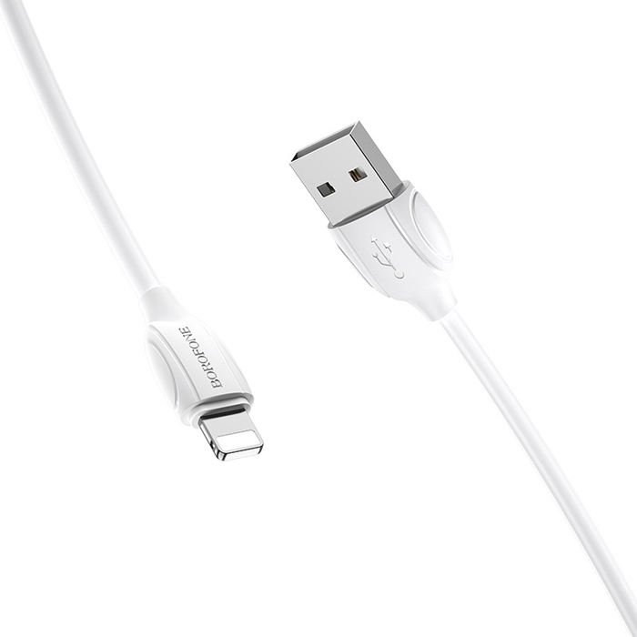 Кабель Borofone BX19 Benefit USB Lightning (1m), белый