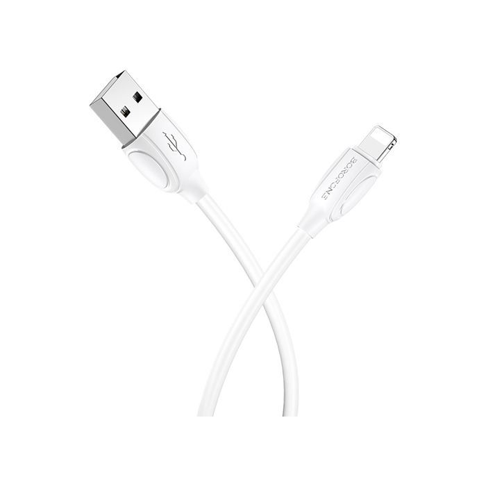 Кабель Borofone BX19 Benefit USB Lightning (1m), белый