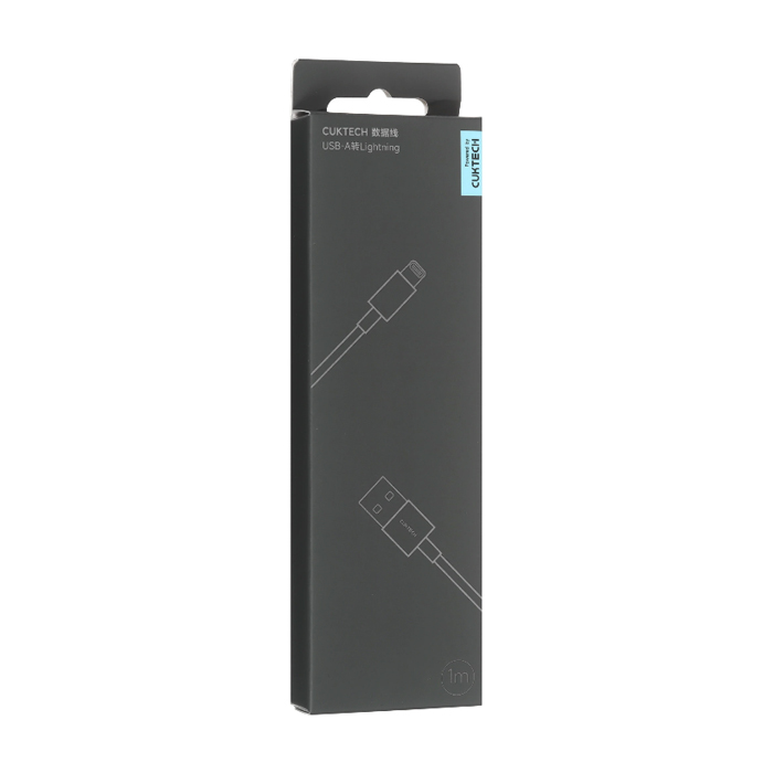 Кабель Cuktech AL813C USB Lightning (1 метр), белый