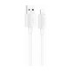 Кабель HOCO Favor X107 USB Lightning (1m), белый