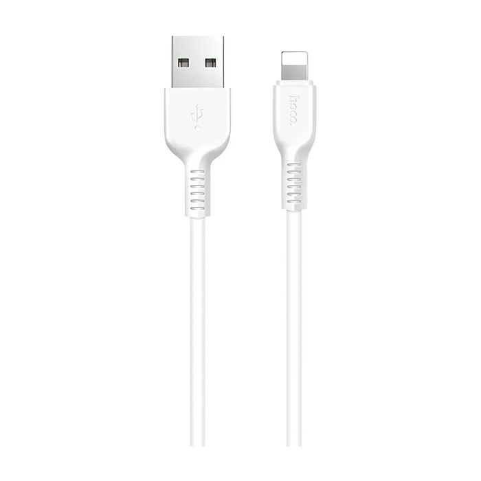 Кабель HOCO X20 Flash USB Lightning (2 метра), белый