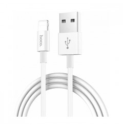 Кабель HOCO X23 Skilled USB Lightning (1m), белый