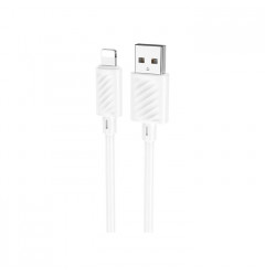 Кабель HOCO X88 Gratified USB Lightning (1m), белый