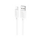 Кабель HOCO X88 Gratified USB Lightning (1m), белый