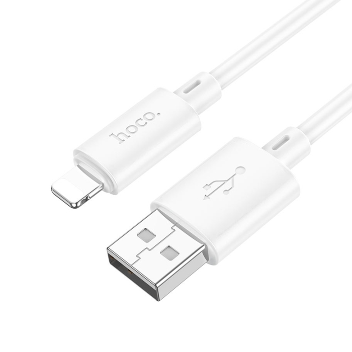 Кабель HOCO X88 Gratified USB Lightning (1m), белый