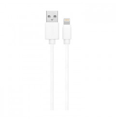 Кабель Pero DC03 USB Lightning 2.4A (1 метр), белый