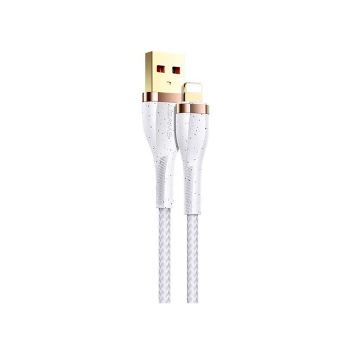 Кабель USAMS US-SJ487 U64 USB Lightning (1.2m), белый